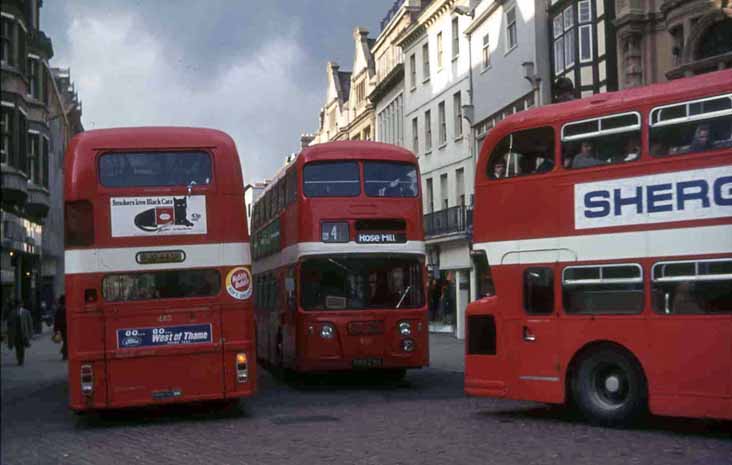 Oxford South Midland Bristol VRTSL3 ECW 445 & ex BMMO Daimler Fleetline Alexander 916